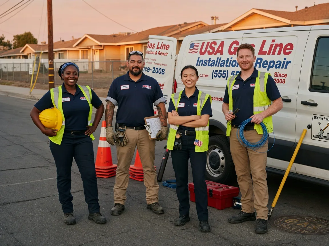 Gas Line Installation company in Shawsville, VA